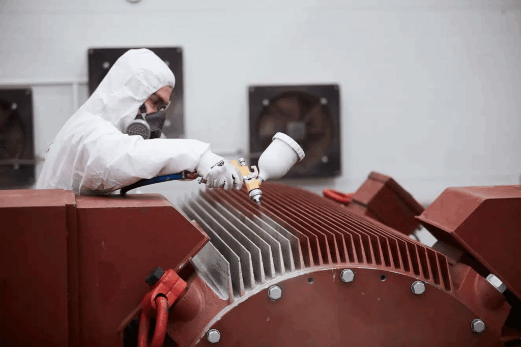 Mittelspannungs-Elektromotor 2400 kW 6000V mit Gleitlager für Pumpe