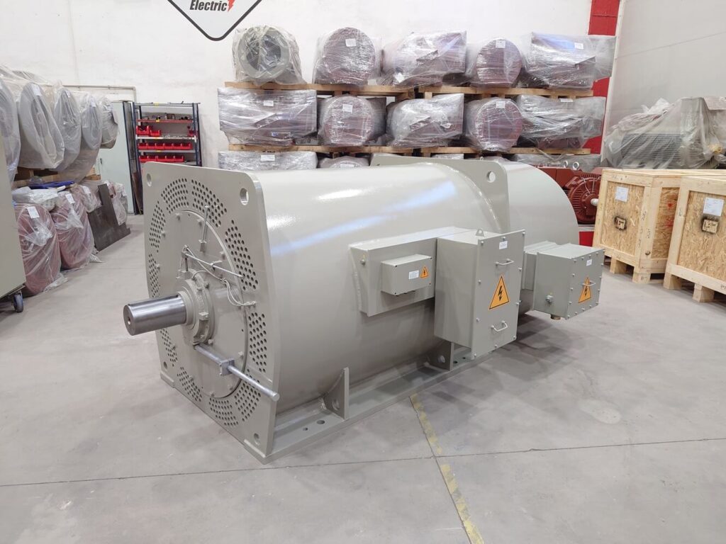 Spezialrohrkühlung IC511 Schleifringmotor H27R-TB-SR-630-6 1400kW für Zementmühle